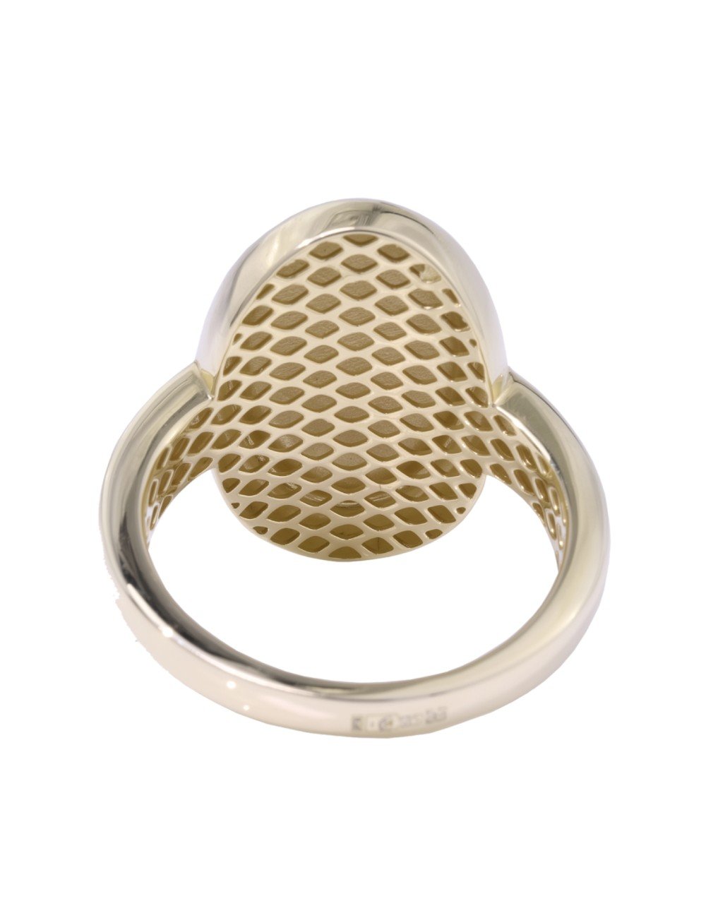 Кольцо из лимонного золота