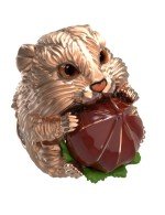 Кольцо из золота c эмалью