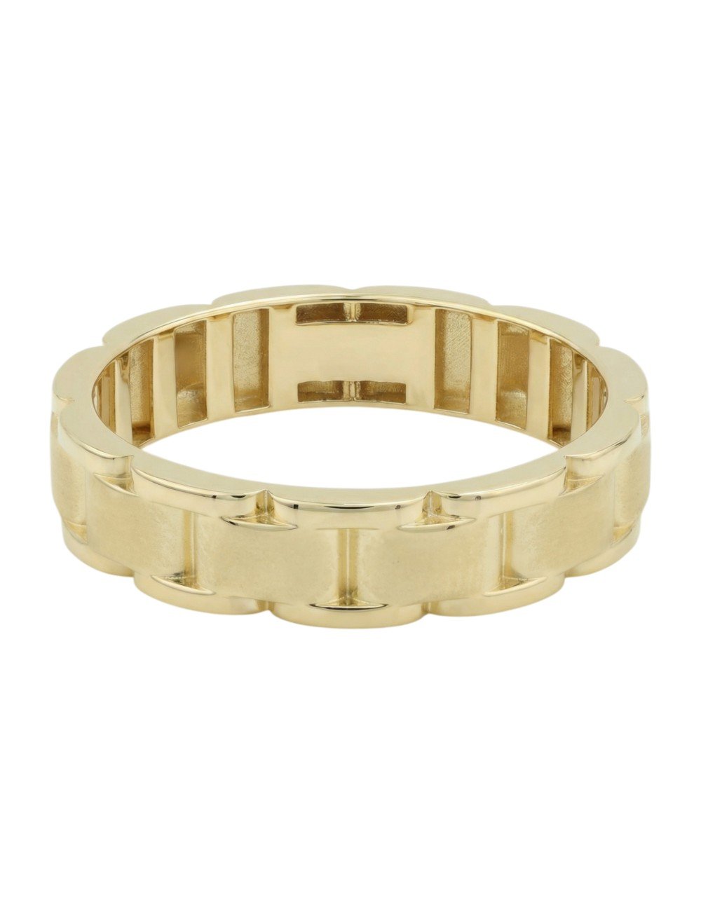 Кольцо из лимонного золота