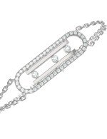 Браслет из белого золота c бриллиантами