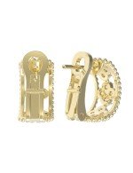 Серьги из лимонного золота c бриллиантами