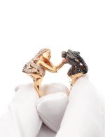 Кольцо из золота c фианитом