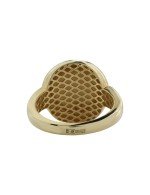 Кольцо из лимонного золота