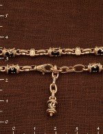 Браслет из золота c ониксом