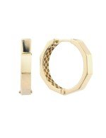 Серьги из лимонного золота