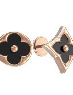 Серьги из золота c ониксом