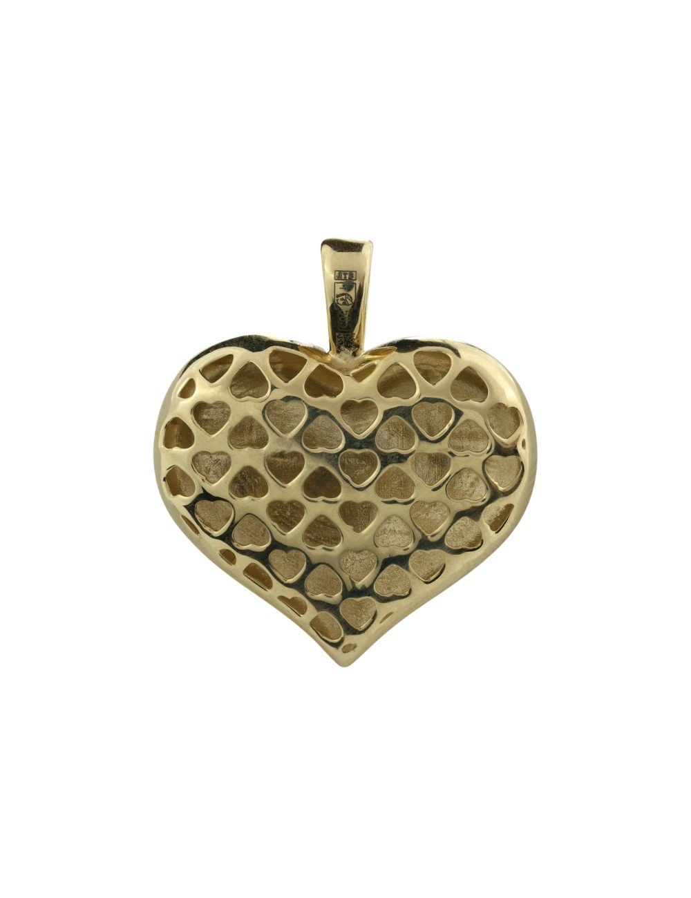 Подвеска из лимонного золота