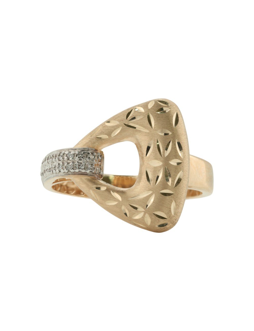 Кольцо из золота c бриллиантами