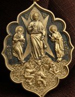 Образок из лимонного золота