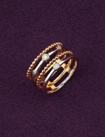 Кольцо из золота c бриллиантами