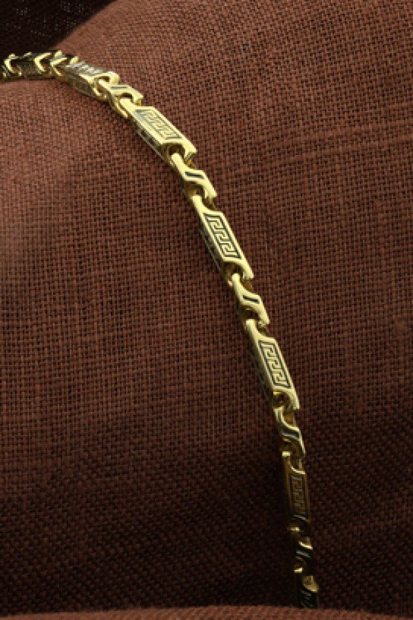 Браслет из лимонного золота