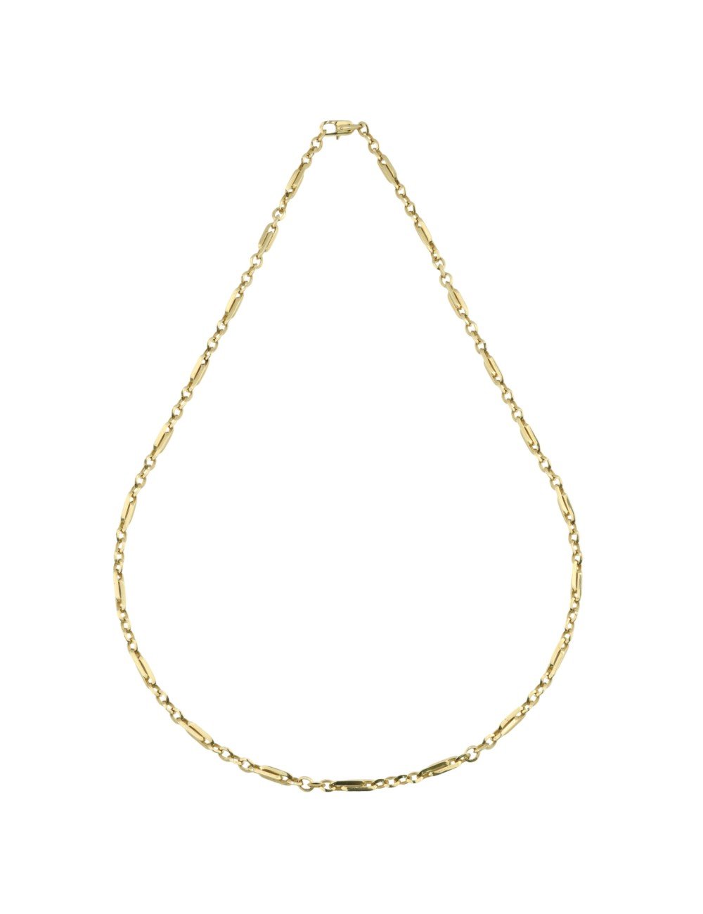 Цепь из лимонного золота