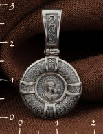 Образок из белого золота