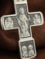 Крест из серебра 925 пробы