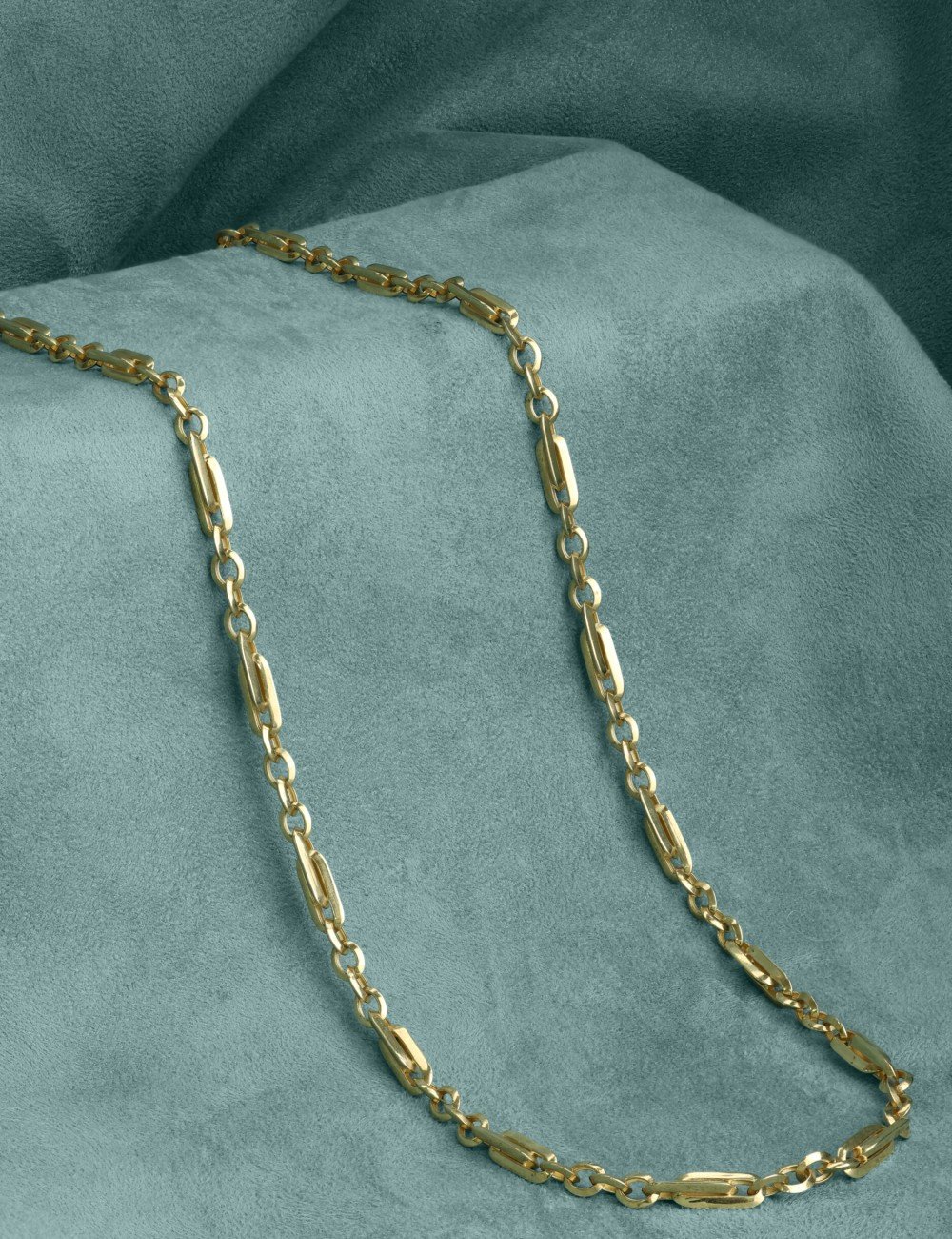 Цепь из лимонного золота