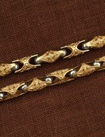 Цепь из лимонного золота