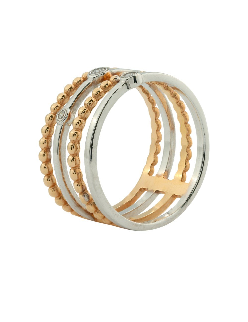 Кольцо из золота c бриллиантами