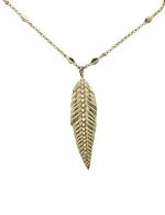 Колье из лимонного золота