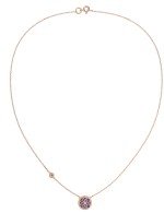 Колье из золота c бриллиантами и лазуритом