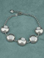 Браслет из белого золота c бриллиантами