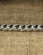 Браслет из серебра c рубином