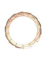 Кольцо из золота c бриллиантами и перламутром