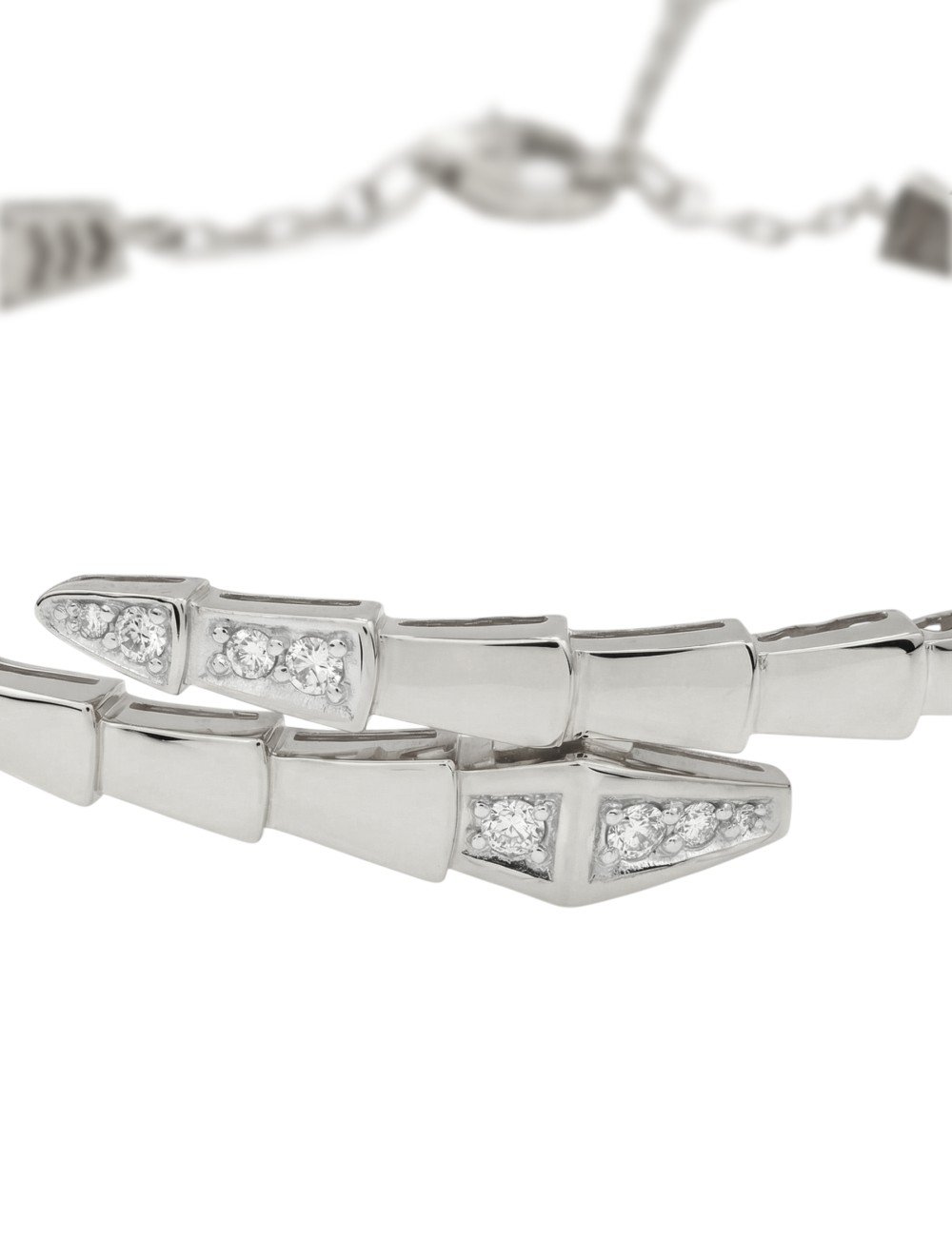 Браслет из белого золота c бриллиантами