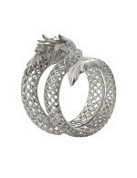 Кольцо из белого золота c бриллиантами