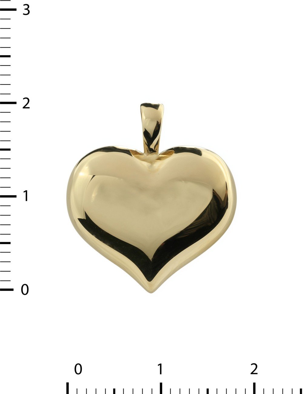 Подвеска из лимонного золота