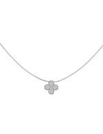 Колье из белого золота c бриллиантами