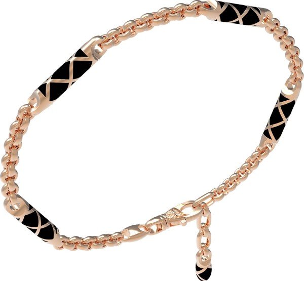 Браслет из золота c эмалью