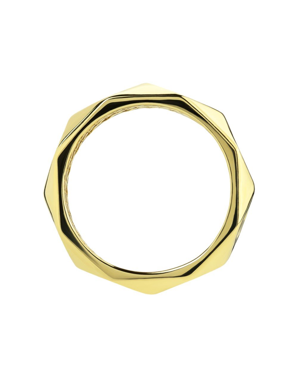 Кольцо из лимонного золота