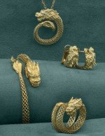 Серьги из лимонного золота c бриллиантами