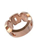 Кольцо из золота c бриллиантами