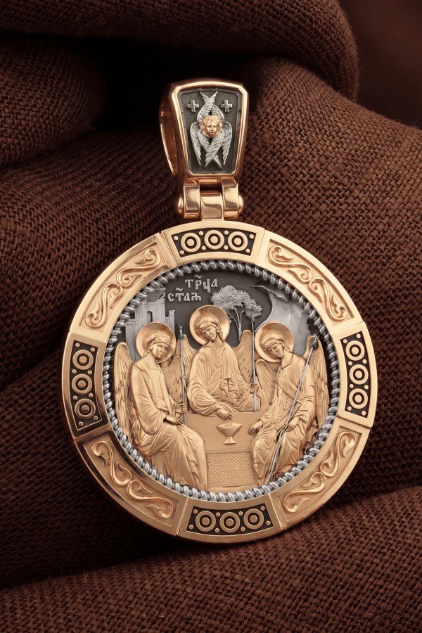 Образок из золота