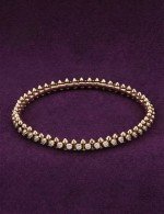 Браслет из розового золота c бриллиантами