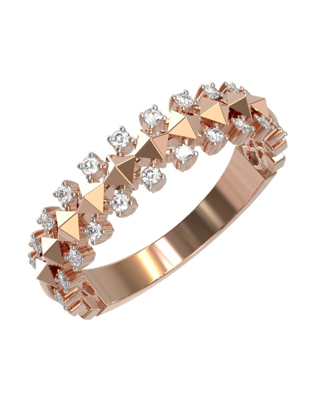 Кольцо из золота c бриллиантами