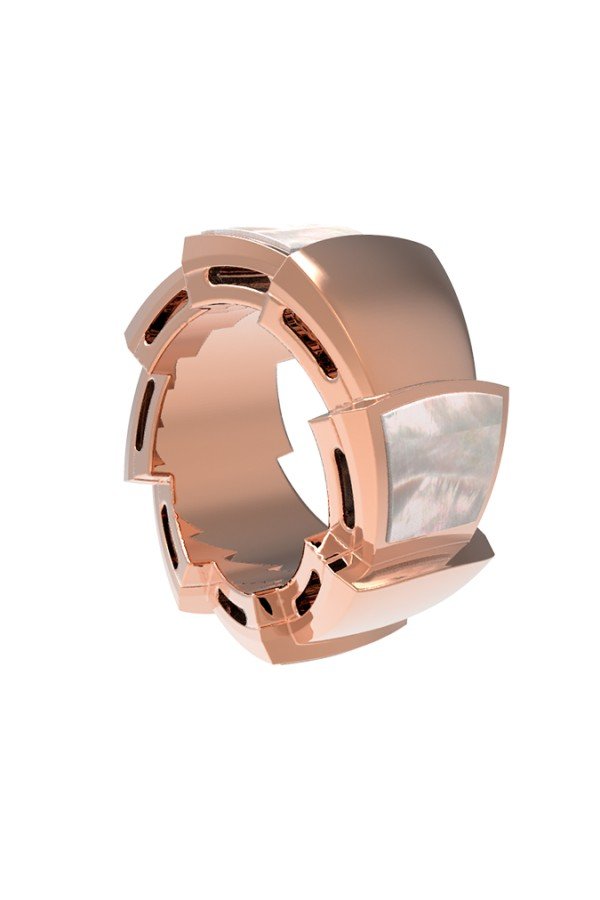 Подвеска из золота c перламутром