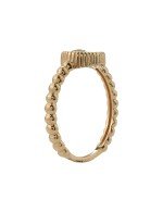 Кольцо из золота c бриллиантами и малахитом