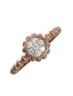 Кольцо из золота c бриллиантами