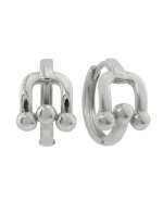 Серьги из белого золота