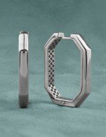 Серьги из белого золота