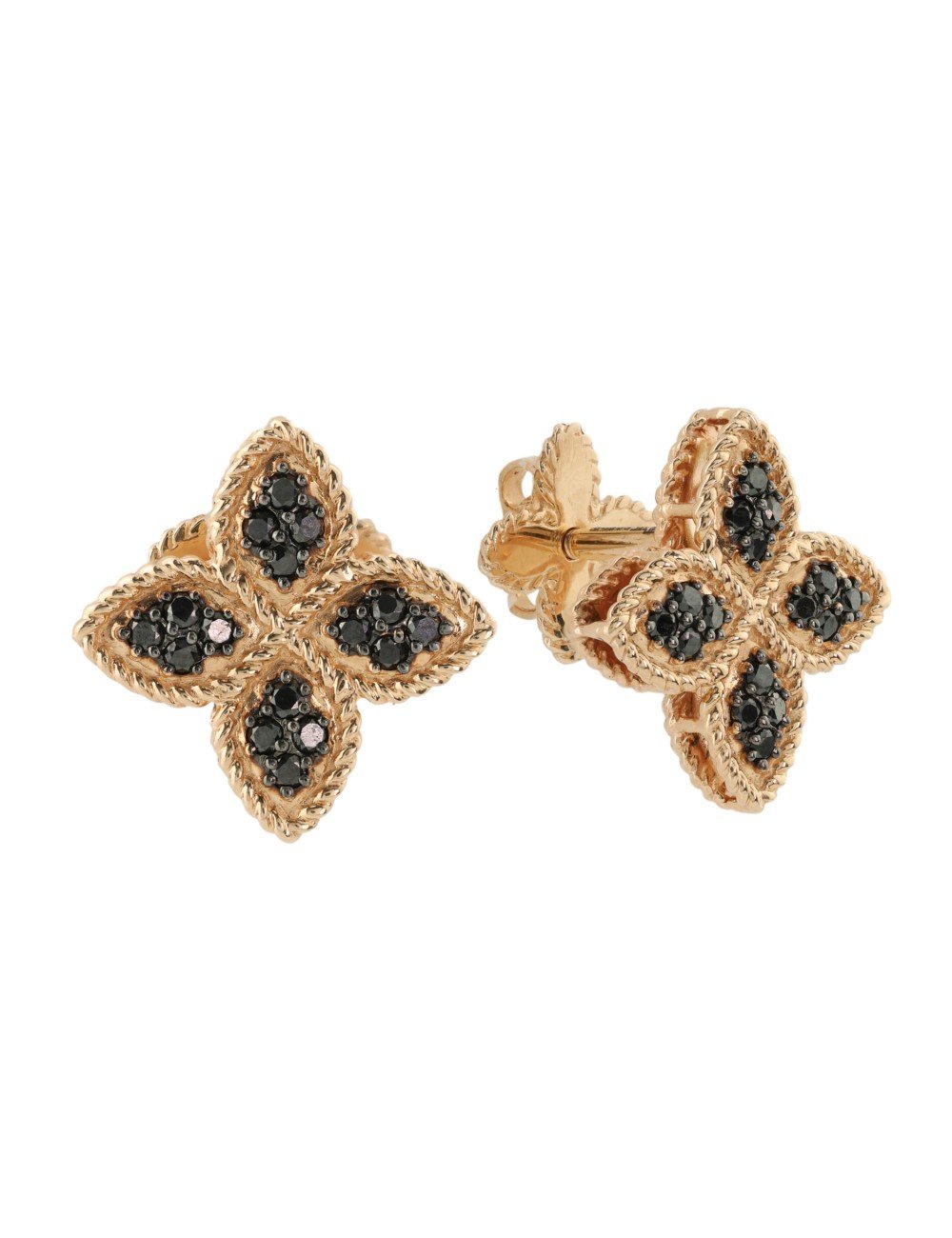 Серьги из золота c бриллиантами