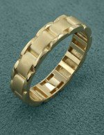 Кольцо из лимонного золота