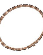 Браслет из золота c бриллиантами и сапфиром