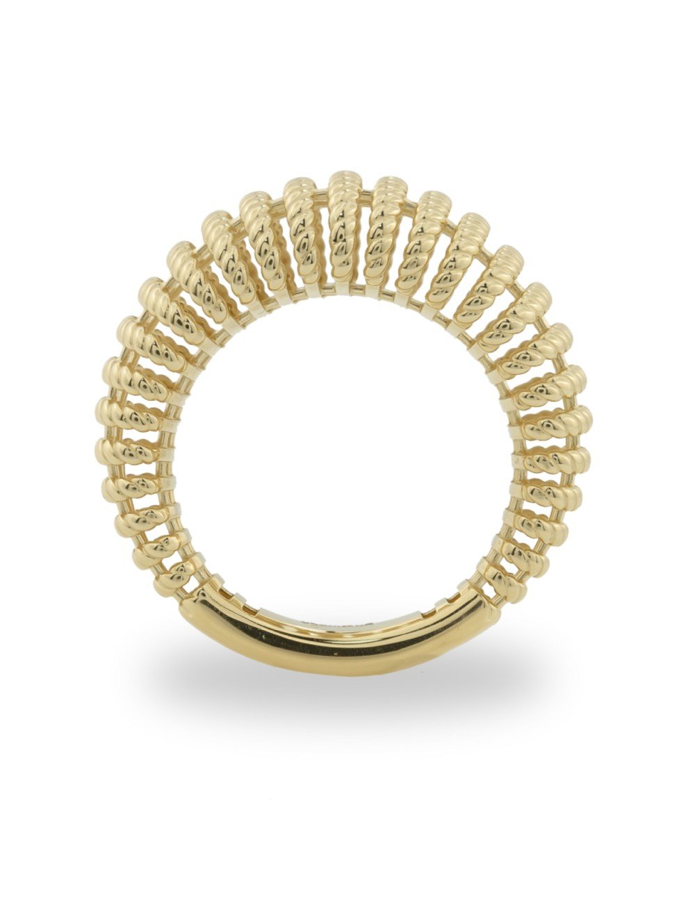 Кольцо из лимонного золота