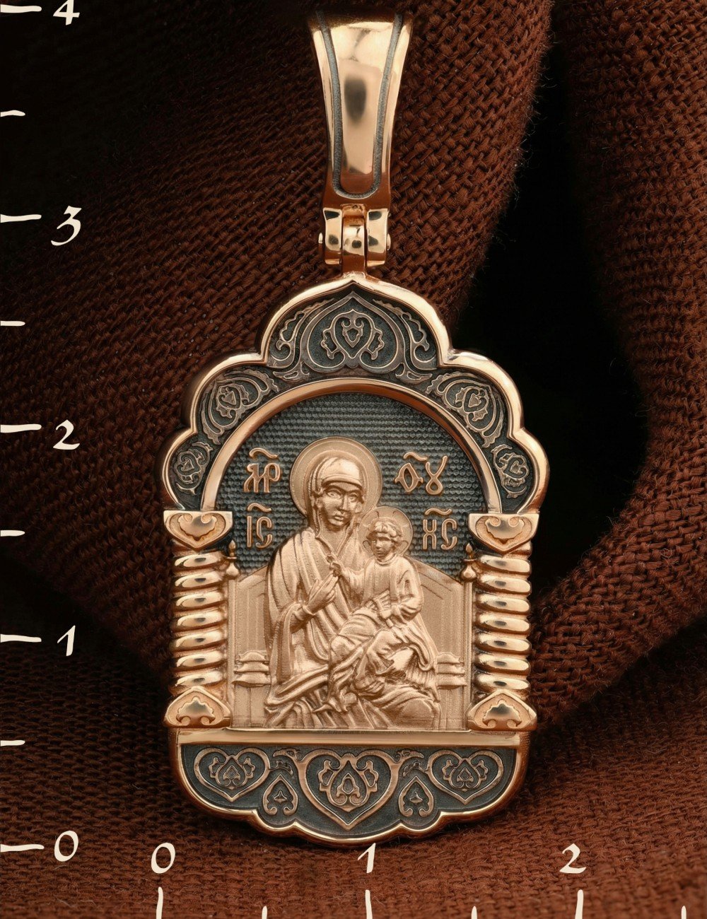 Образок из золота