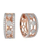 Серьги из золота c бриллиантами