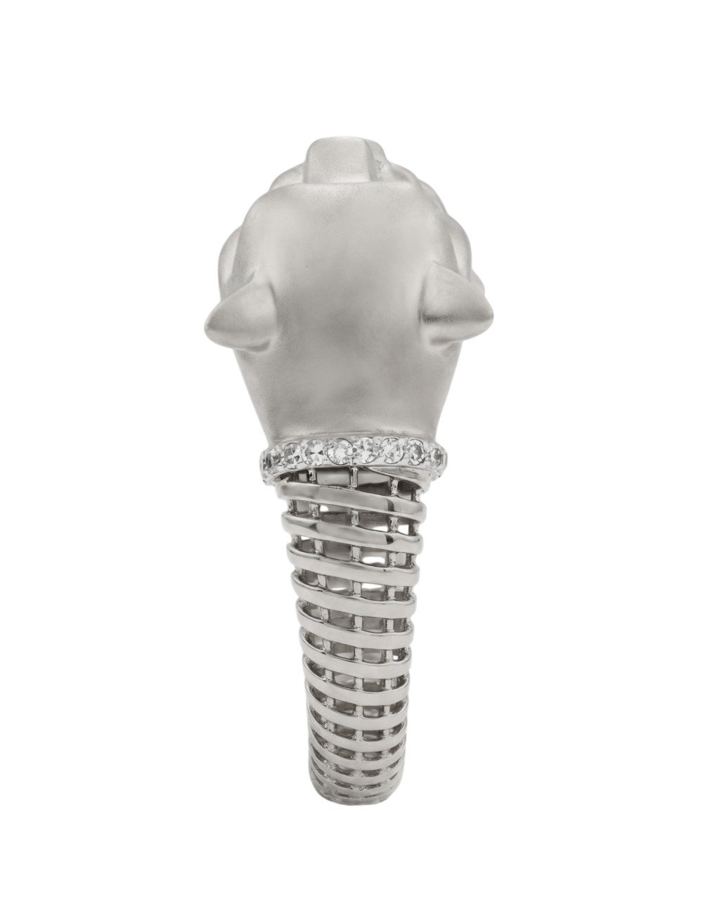 Кольцо из белого золота c бриллиантами