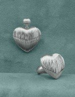 Подвеска из белого золота